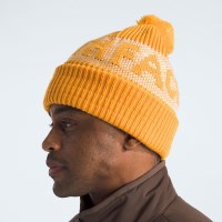 Retro Cabin Beanie - Summit Gold / TNF White