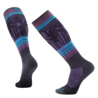 Ski Targeted Cushion Summit Shot OTC Socks - Charcoal