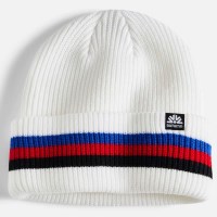 High Cuff Beanie - White