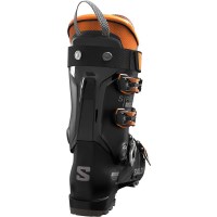 Men's S/Pro Alpha 100 GW Ski Boots - Black / Dark Grey Met / Orange Tiger