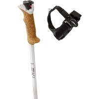 Unisex Stella S Ski Poles - White / Silver