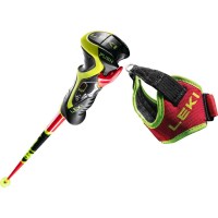 Unisex WCR TBS SL 3D Race Ski Poles - Red