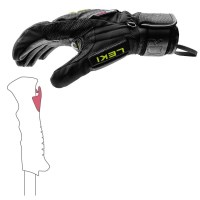 Adult WCR C-Tech 3D Glove - Black Ice Lemon