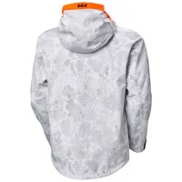 Men's Sogn Shell 2.0 Jacket - Grey Fog Snow Camo Aop