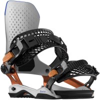 Men's Blaster Asymwrap Snowboard Binding - Bone White / Copper