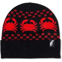 Nordicrab Beanie - Black / Red