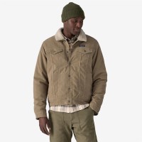 Men's Pile-Lined Trucker Jacket - Seabird Grey (SBDY)