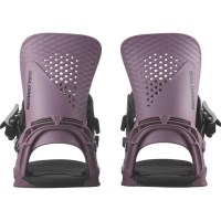 Men's Hologram Snowboard Bindings - Grape Shake