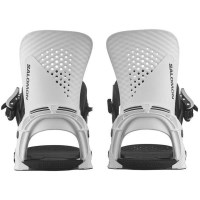 Men's Hologram Snowboard Bindings - White