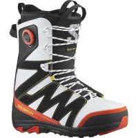 Men's X Approach Lace SJ BOA Snowboard Boots - White / Tomato