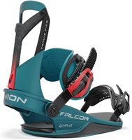 Men's Falcor Snowboard Bindings - Teal