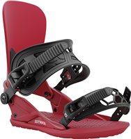 Men's Strata Snowboard Bindings - Burgundy