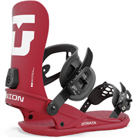 Men's Strata Snowboard Bindings - Burgundy