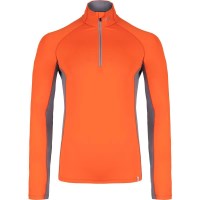 Men's Dispatch Midlayer HZ - KJUS Orange / Pewter