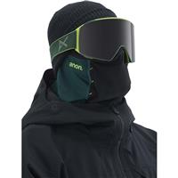 M4 Goggle Cylindrical + Bonus Lens + MFI Face Mask - Green Frame with Sonar Smoke & Sonar Green Lenses (203541-365)