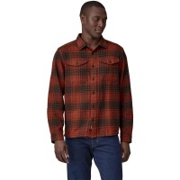 Men's Fjord Flannel Shirt - Cascade / Burnished Red (CARD)