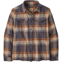 Men's Fjord Flannel Shirt - Sunrise Ridge / Forge Grey (SRFY)