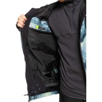 Men's Mission Printed Jacket - Space Stone