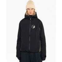 Men's Ansel 2L Shell Jacket - Black  /  Olive