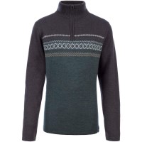 Men's Stefan Sweater - Charcoal Heather / Olive