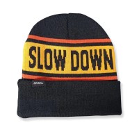 Slow Down Beanie - Black