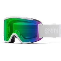 Squad S Goggle - White Vapor Frame w/ CP Everyday Green Mirror  + Clear Lense (M0076433F99XP)