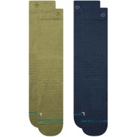 Iconic Mid Poly Snow Sock 2 Pack