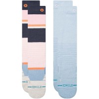 Powdered Mid Poly Snow Sock 2 Pack