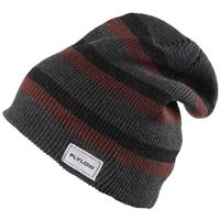 Men's Revival Pom Beanie - Granite / Cola - Flylow Men's Revival Pom Beanie - Wintermen.com                                                                                                       