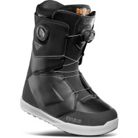 Men's Lashed Double Boa Boots - Black / Grey