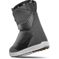 Men's Lashed Double Boa Boots - Black / Grey