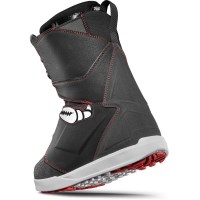 Men's Lashed Double Boa Crab Grab Boots - Black / White / Red