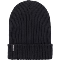 Recycled Rib Beanie - True Black