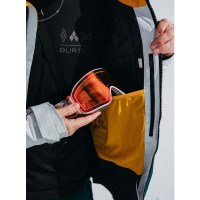 Men's [ak] Swash GORE-TEX Jacket - Gray Cloud / Golden Rod / Deep Emerald