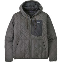 Men's Diamond Quilted Bomber Hoody