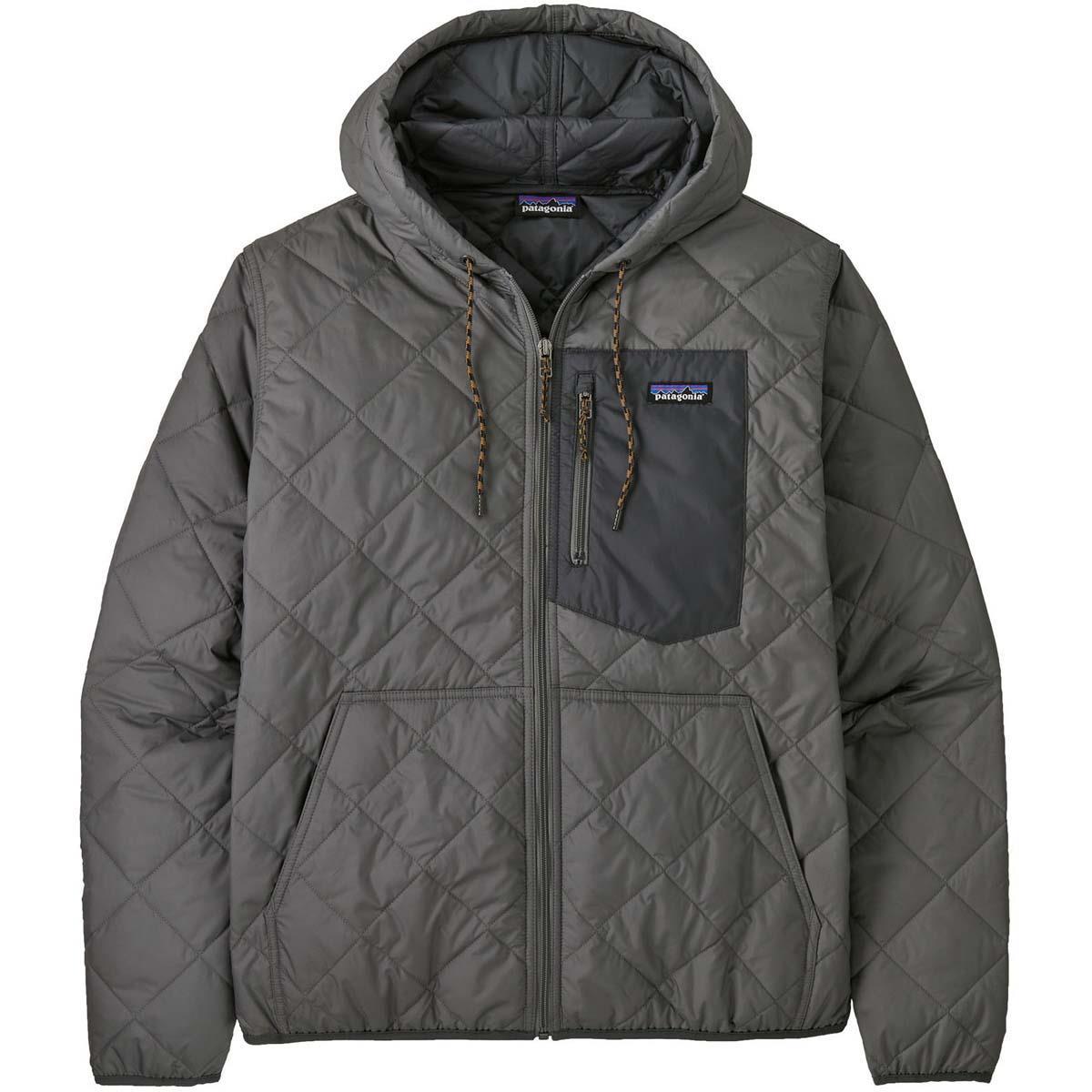 Patagonia quilted zip up hoodie jacket synthetic on sale insulation